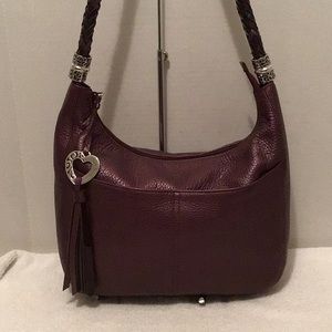 Brighton Barbados Dark Plum Shoulder Bag